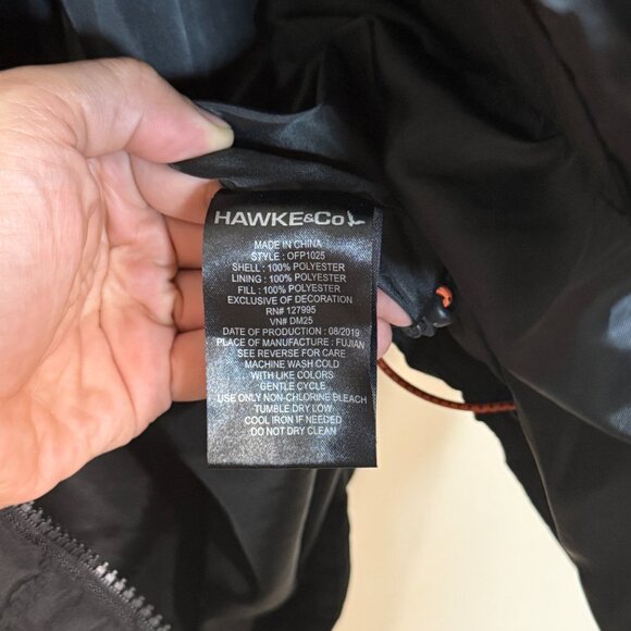 Hawke & Co. Jacket coat Men’s WARM Puffer Jacket Bubble Jacket Coat L - Picture 8 of 10